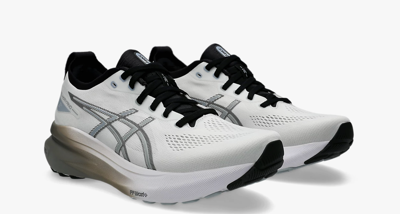 Gel-Kayano 31 hardloopschoenen voor heren: optimale demping, comfort en ademend vermogen