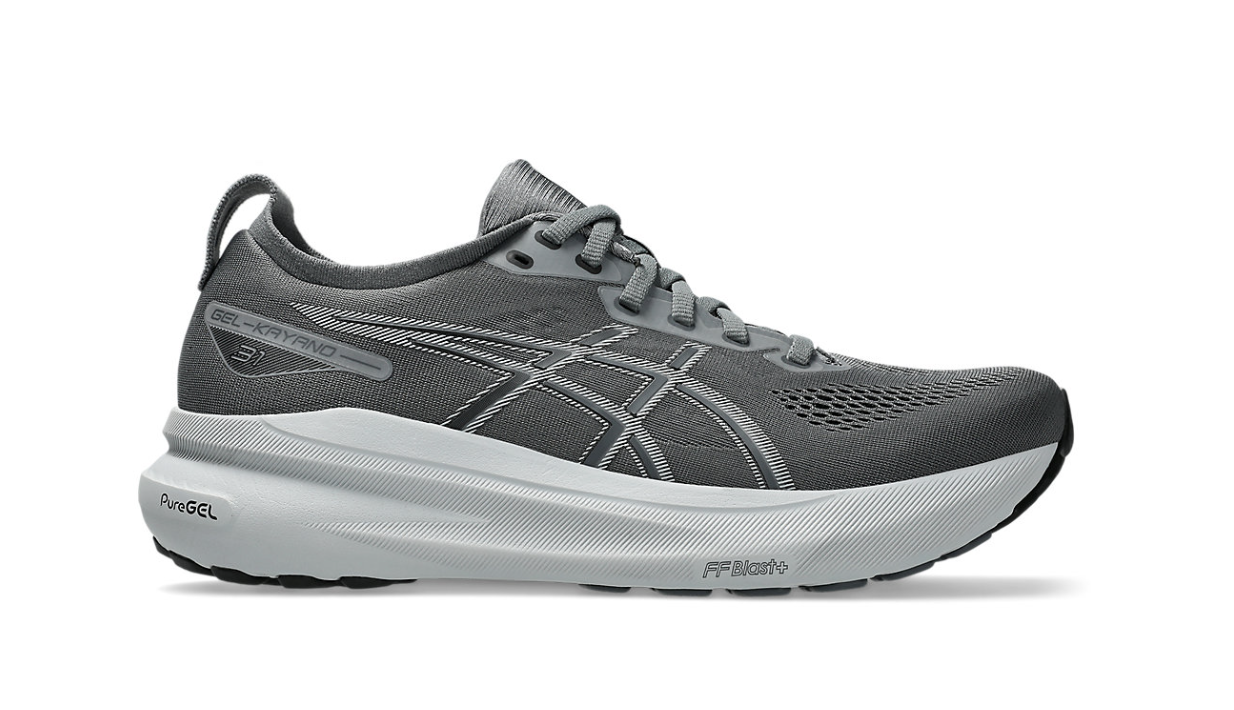 Gel-Kayano 31 hardloopschoenen voor heren: optimale demping, comfort en ademend vermogen