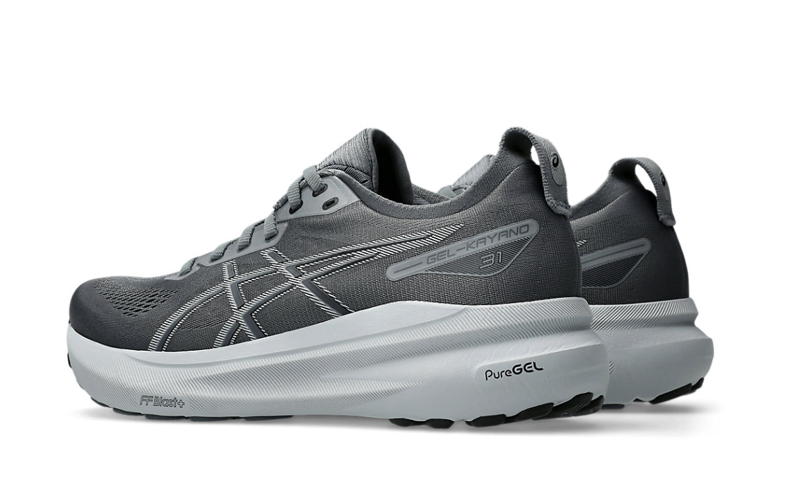 Gel-Kayano 31 hardloopschoenen voor heren: optimale demping, comfort en ademend vermogen
