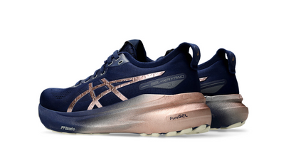 Gel-Kayano 31 hardloopschoenen voor heren: optimale demping, comfort en ademend vermogen