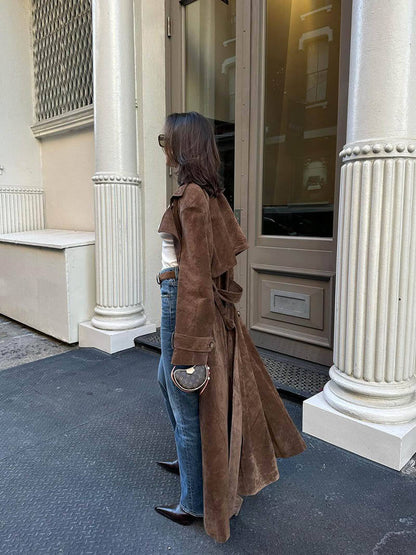 Damtrenchcoat | Lång