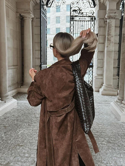 Damtrenchcoat | Lång