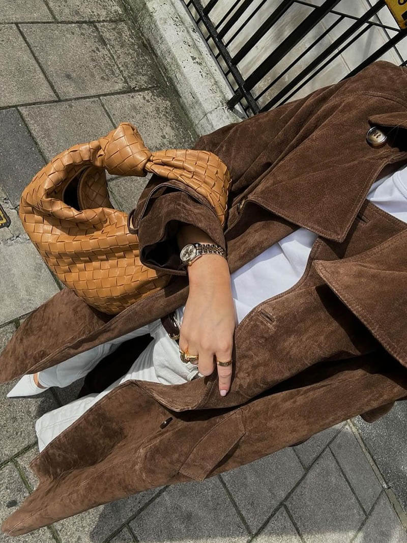 Damtrenchcoat | Lång
