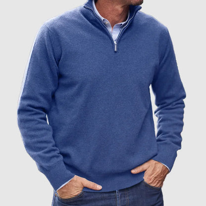 Men's Classic Half-Zip Sweater