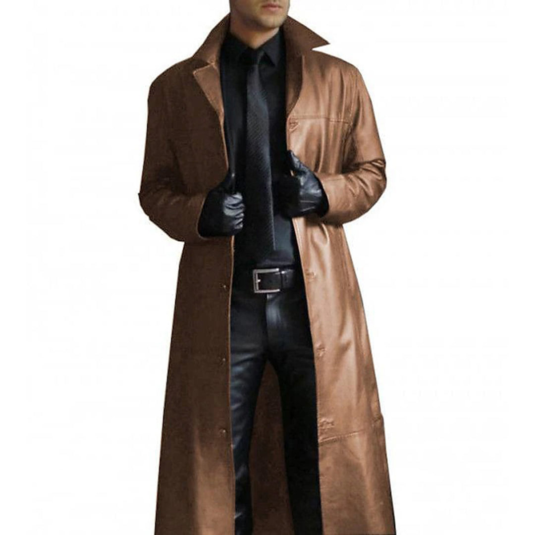 Herre Trenchcoat | Lang