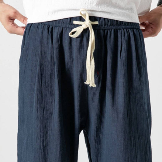 Pantalones de Verano de Hombre | Cordón Ligero