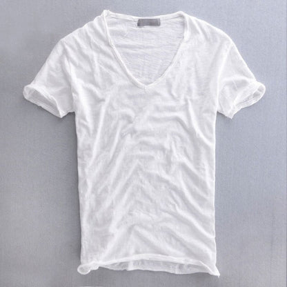 Herrt-shirt | V-ringning