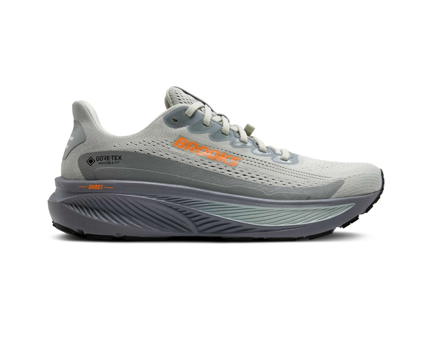 Zapatillas de trail running Brooks Ghost 17 GTX para hombre con Gore-Tex impermeable, comodidad para todo terreno