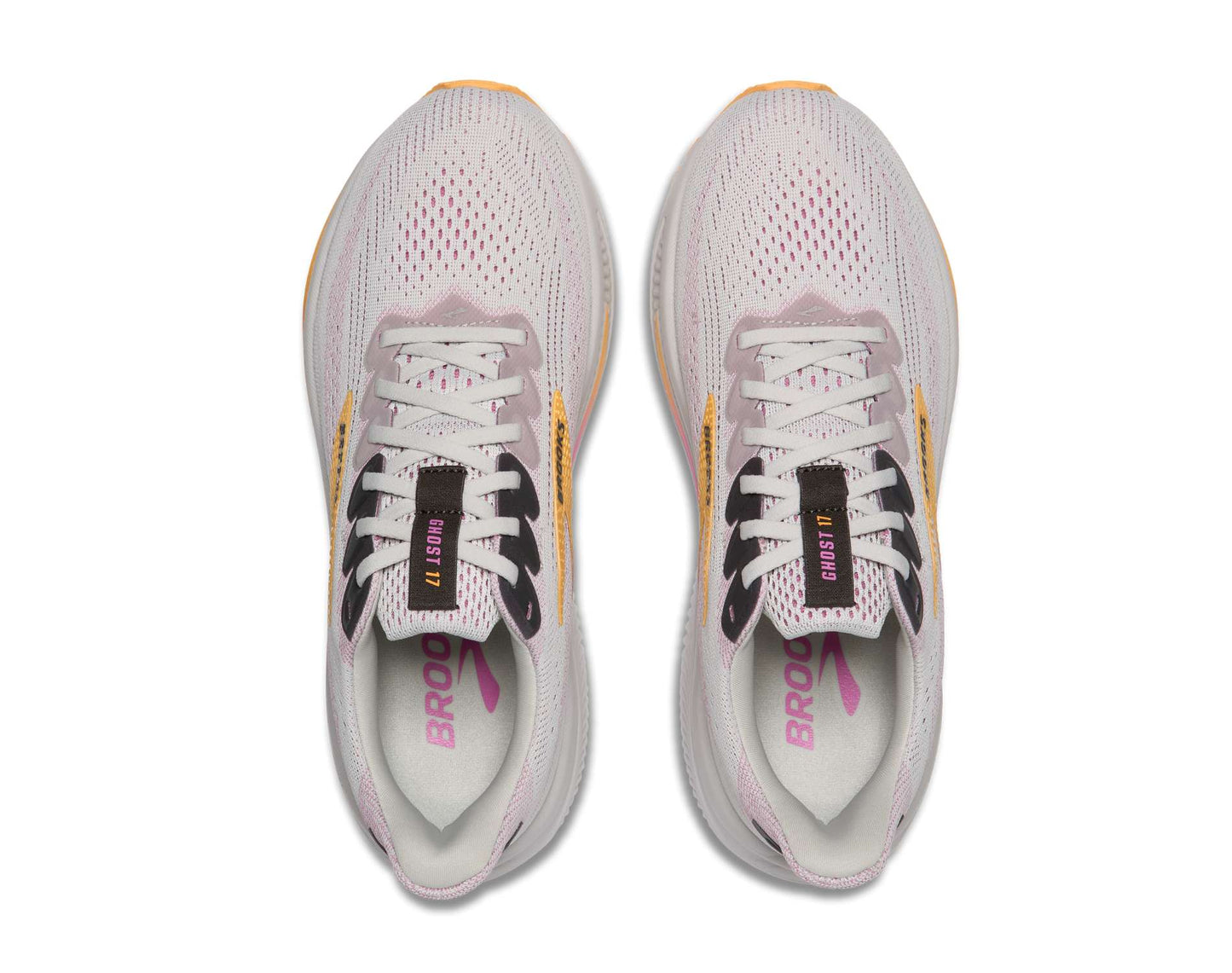 Brooks Ghost 17 Zapatillas para correr de mujer, ancho extra – Comodidad mullida y amortiguación suave
