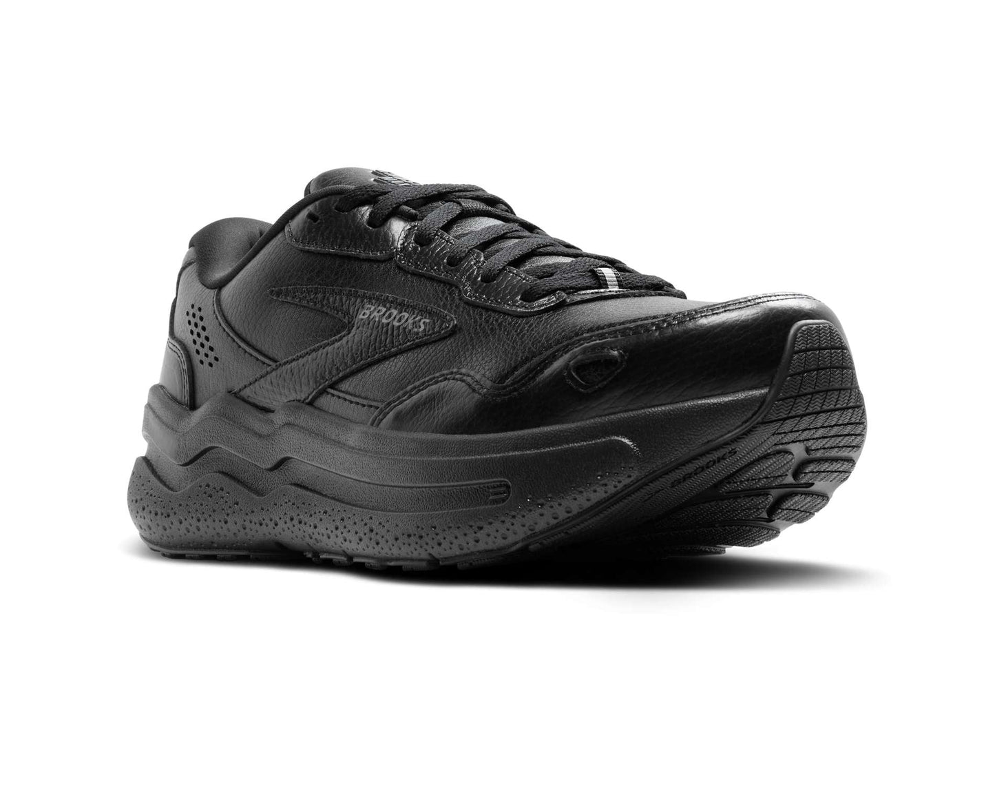 Zapatillas de running para mujer de cuero Brooks Ghost Max 2 Leather, ancho extra