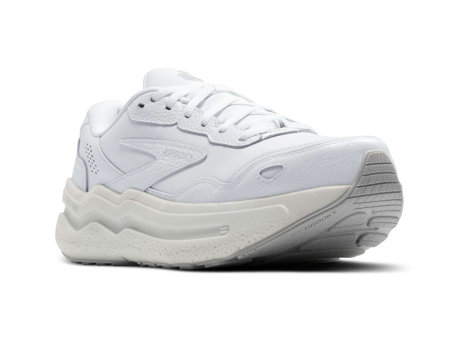 Zapatillas de running para mujer de cuero Brooks Ghost Max 2 Leather, ancho extra