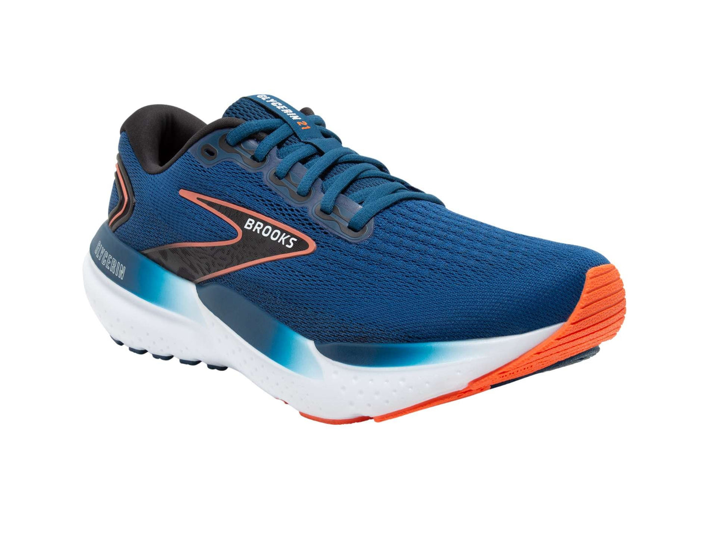Zapatillas de running para hombre Brooks Glycerin 21 - Confort acolchado y máxima amortiguación para cada carrera