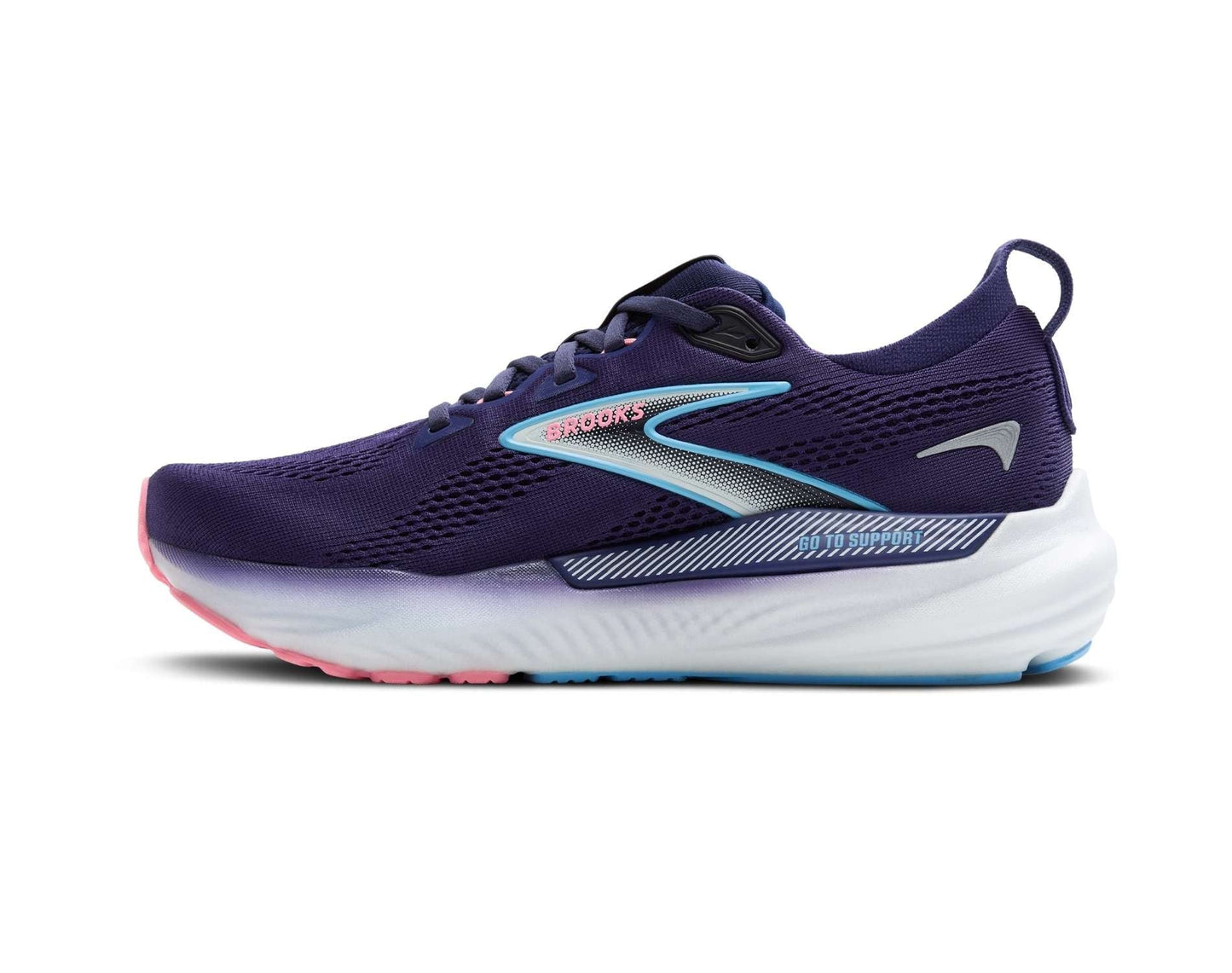 Brooks Glycerin GTS 22 Zapatillas de running para mujer – Amortiguación acolchada con soporte estable