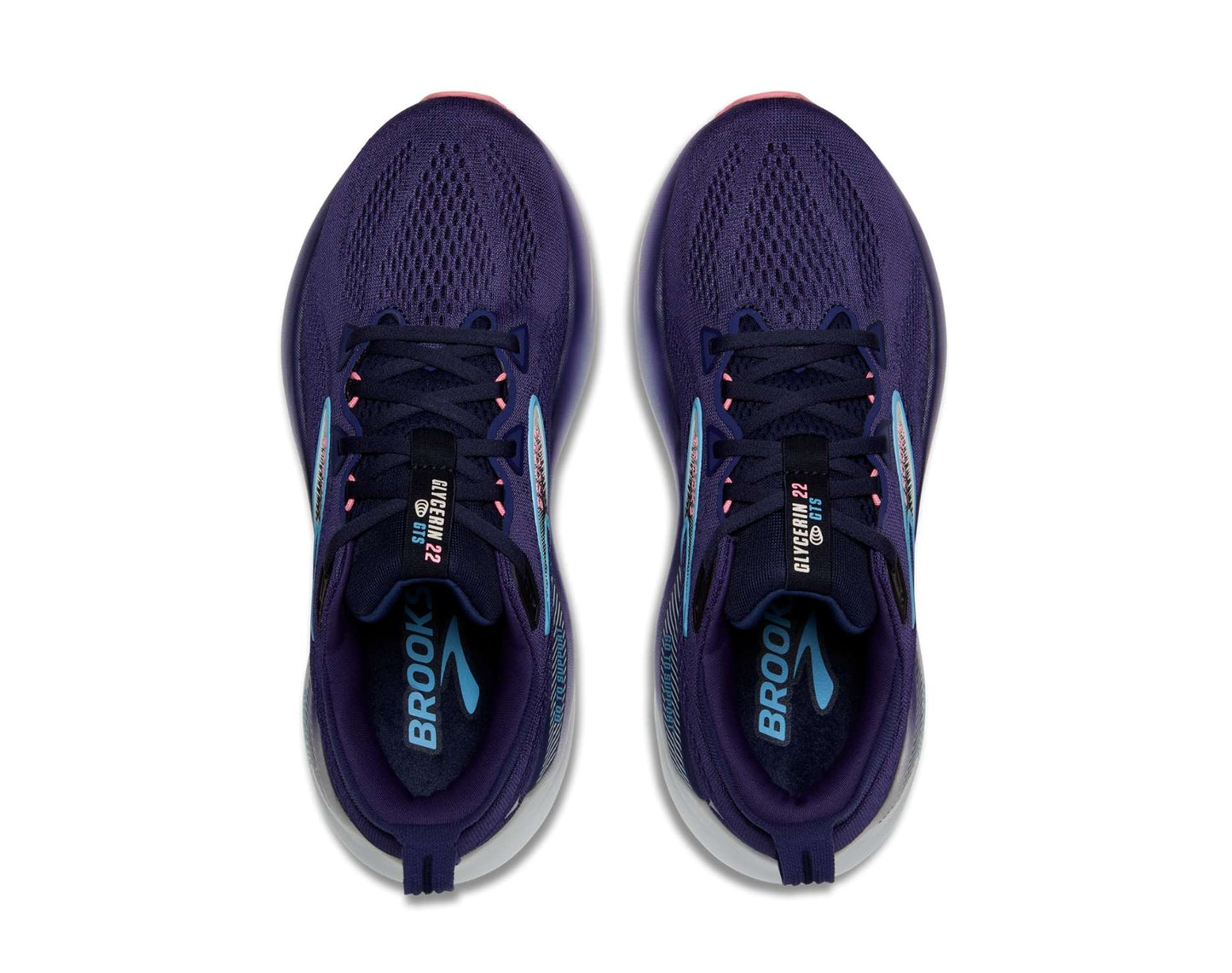 Brooks Glycerin GTS 22 Zapatillas de running para mujer – Amortiguación acolchada con soporte estable