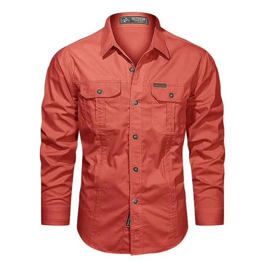 Chemise Cargo Homme | Poches Poitrine