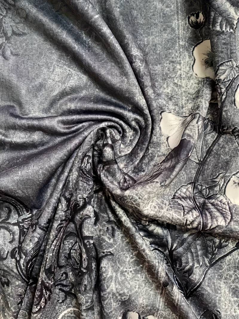 Vestido mini sin mangas de mujer | estampado