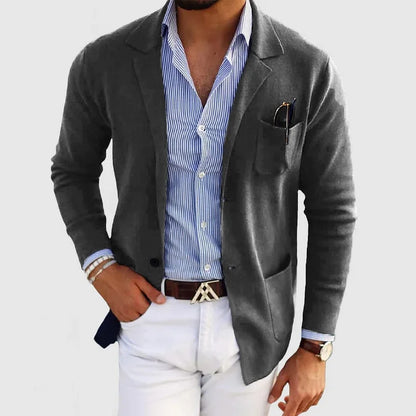 Blazer de Punto de Hombre | Estilo Casual
