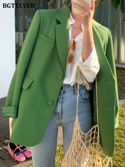 Oversize damblazer | Avslappnad passform