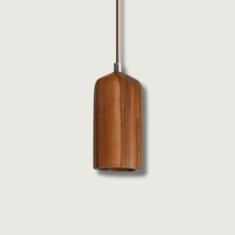 GlowNordic – Luxury Wooden Pendant Light for Interior Spaces