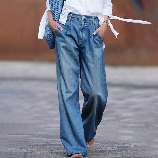 Dames Wijde Jeans | Loszittende Pasvorm