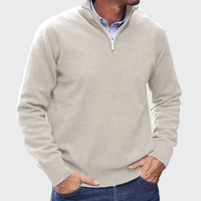 Men's Classic Half-Zip Sweater