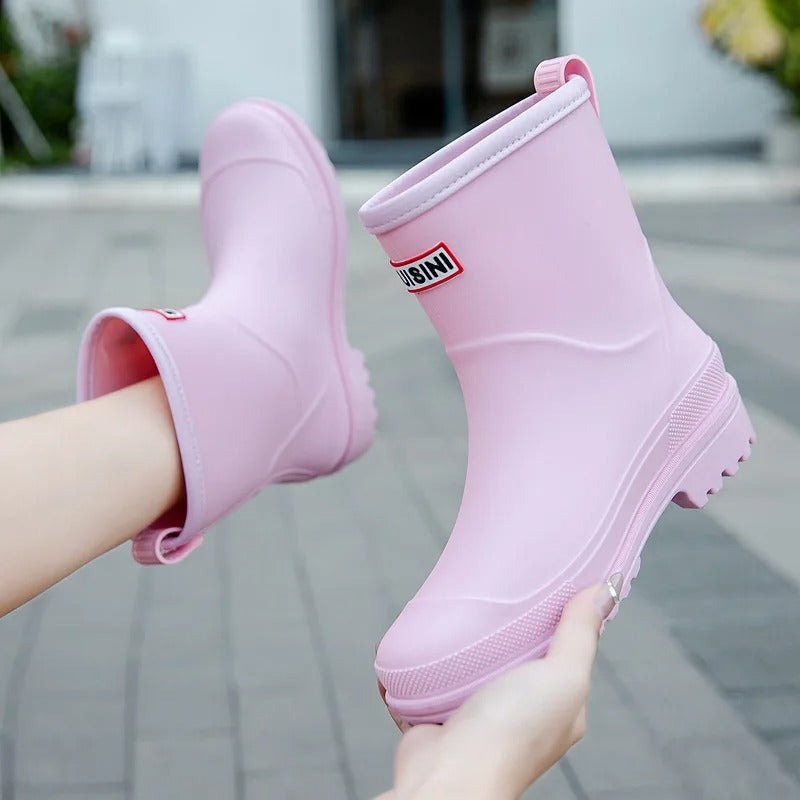 Women's Slip-On Rain Boots | Ankle Height
