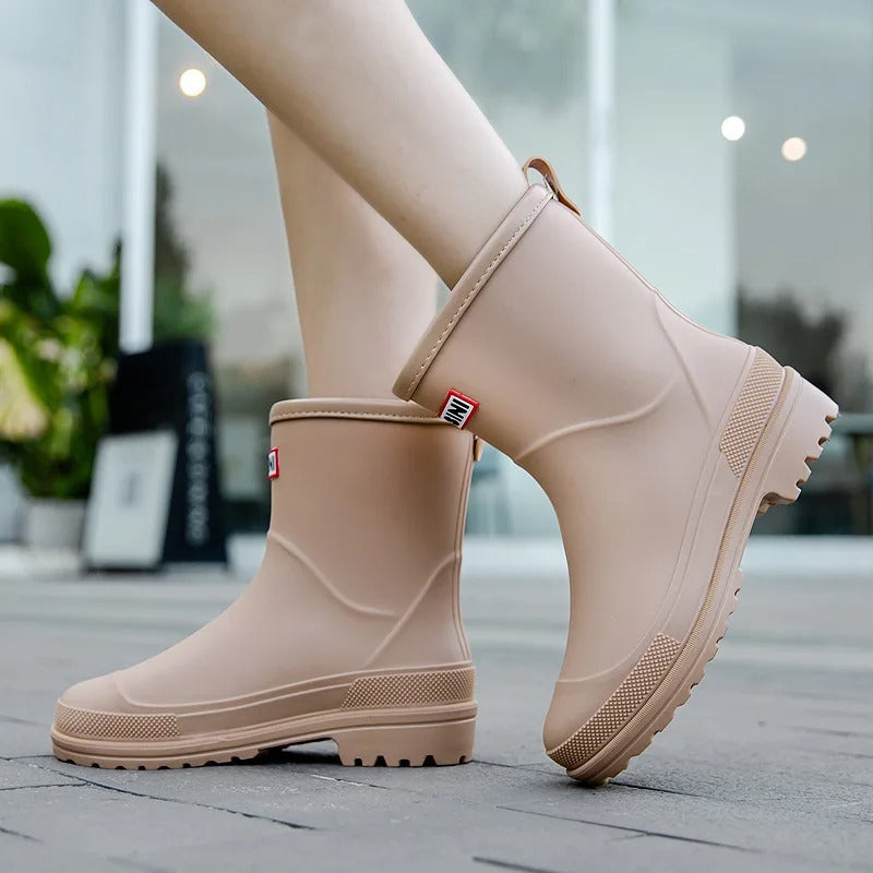 Women's Slip-On Rain Boots | Ankle Height