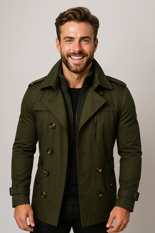 Heren trenchcoat | Casual stijl
