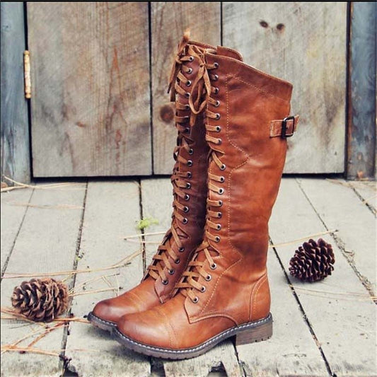 Women's Tall Boots | Lace-Up