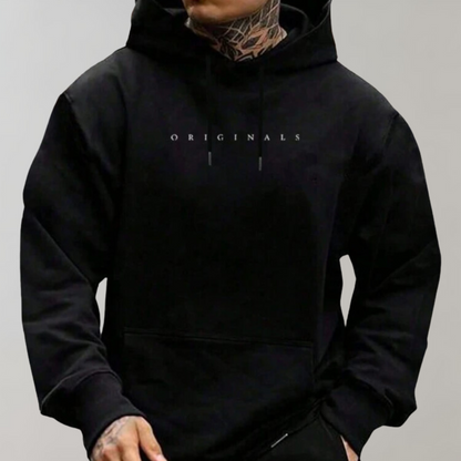 Herrhoodie med tryck | Casual