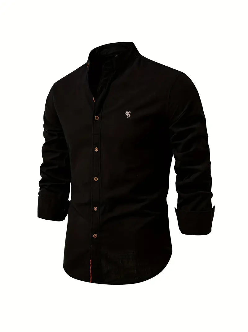 Chemise Décontractée Homme | Col Mao