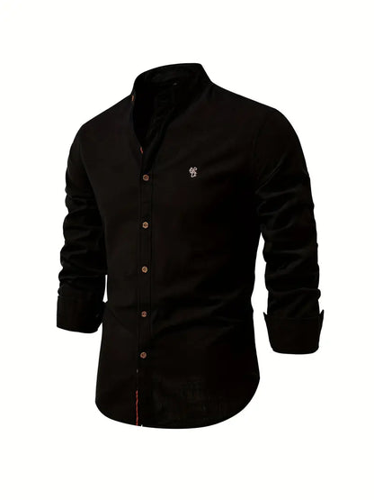 Chemise Décontractée Homme | Col Mao