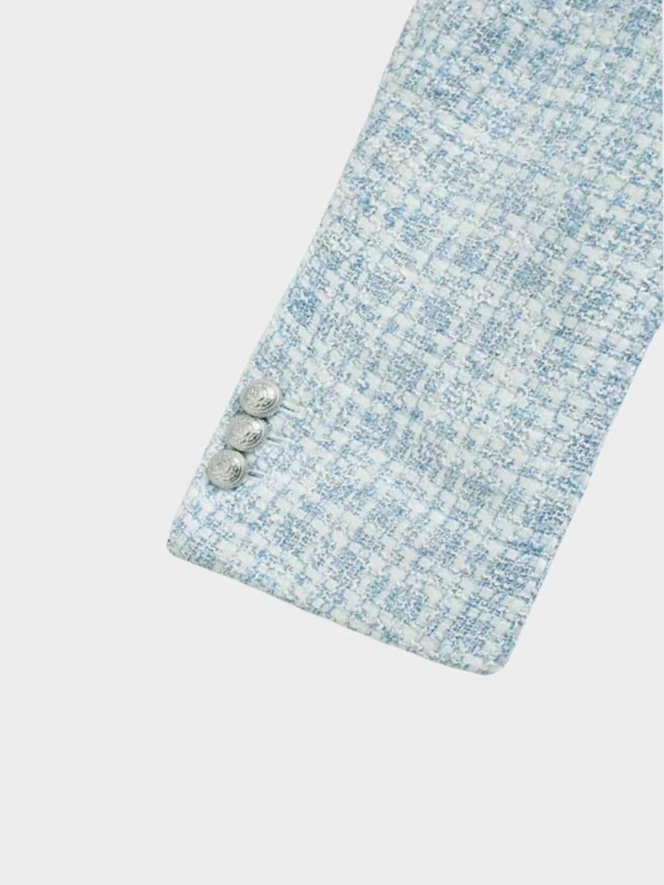 Women's Textured Fabric Blazer | Fitted Style