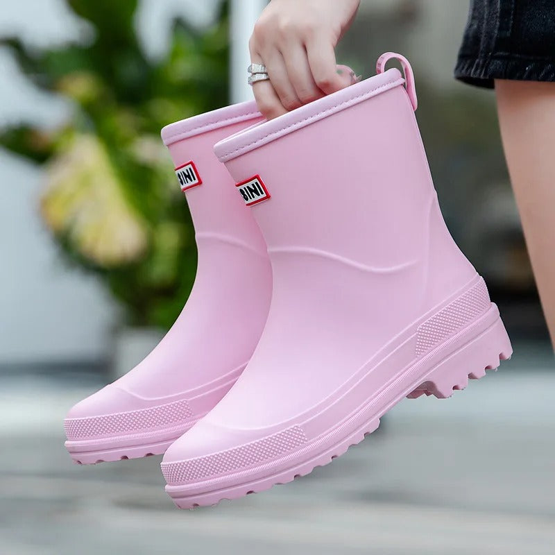 Women's Slip-On Rain Boots | Ankle Height